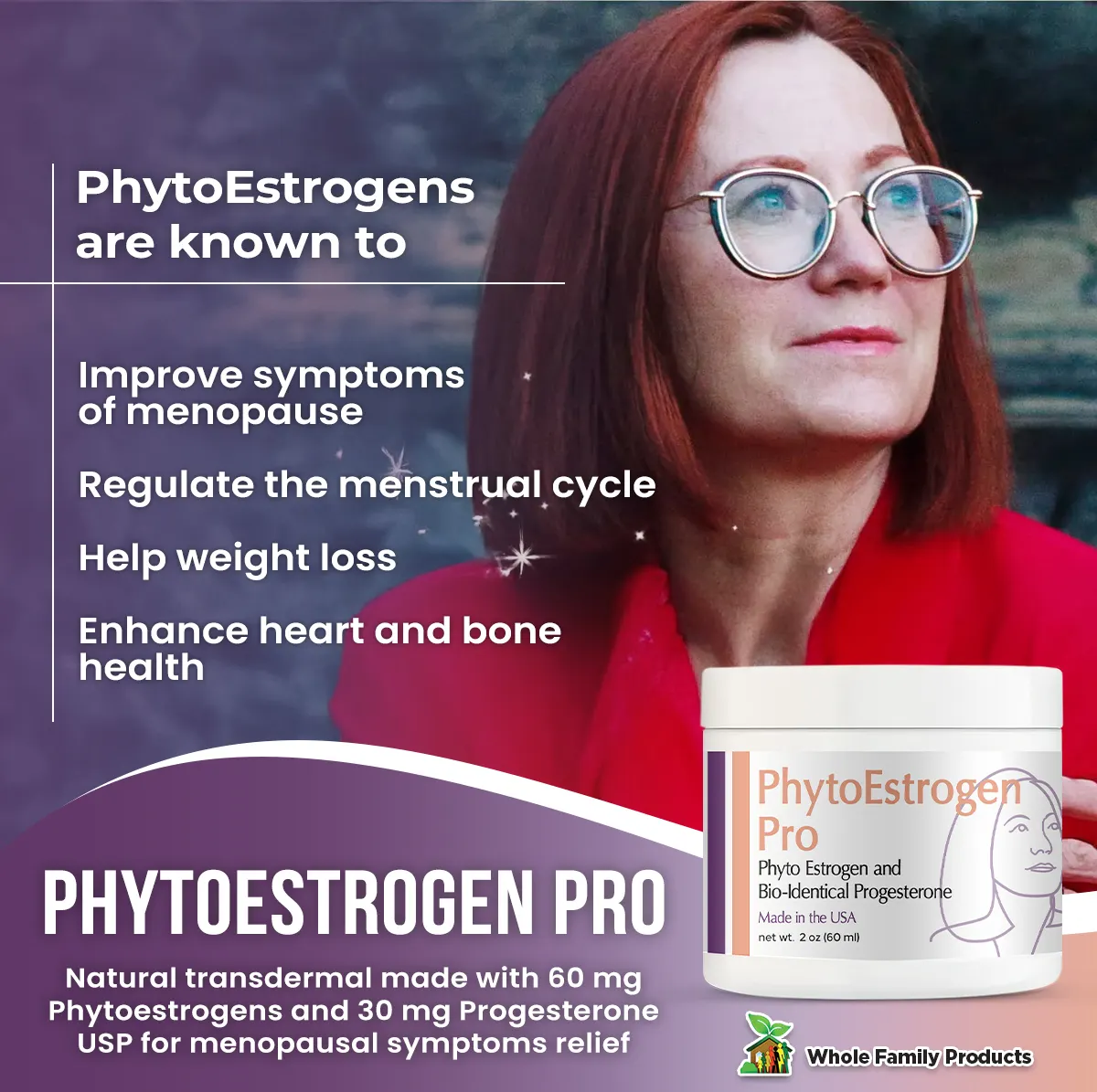 PhytoEstrogen Pro Cream Infographic With Logo